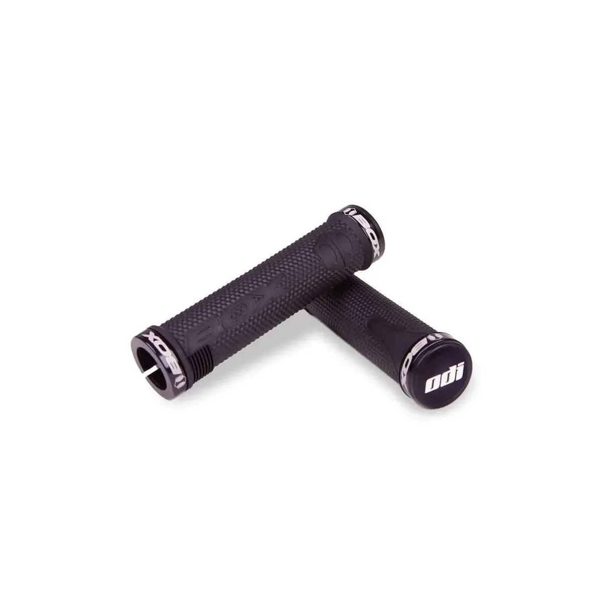 Box One Lock-On Grips Black/Black Clamps